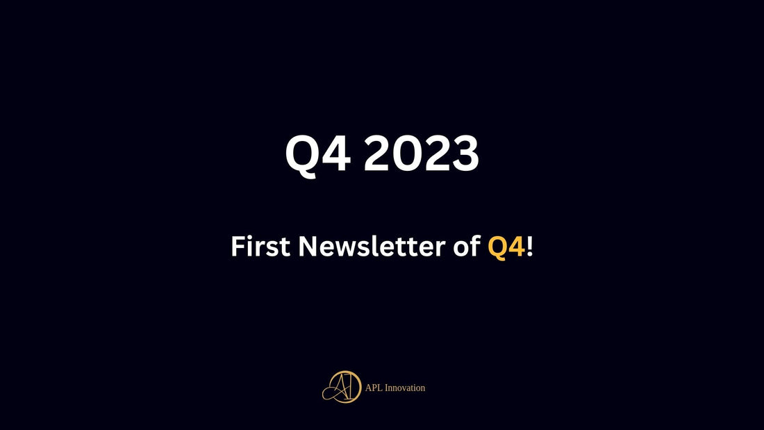 First Newsletter of Q4!